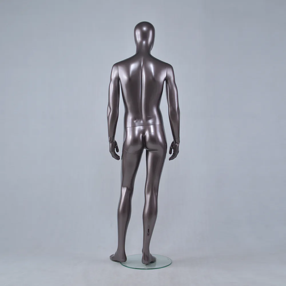 YSM-7 Full body mannequin standing naked male military mannequin