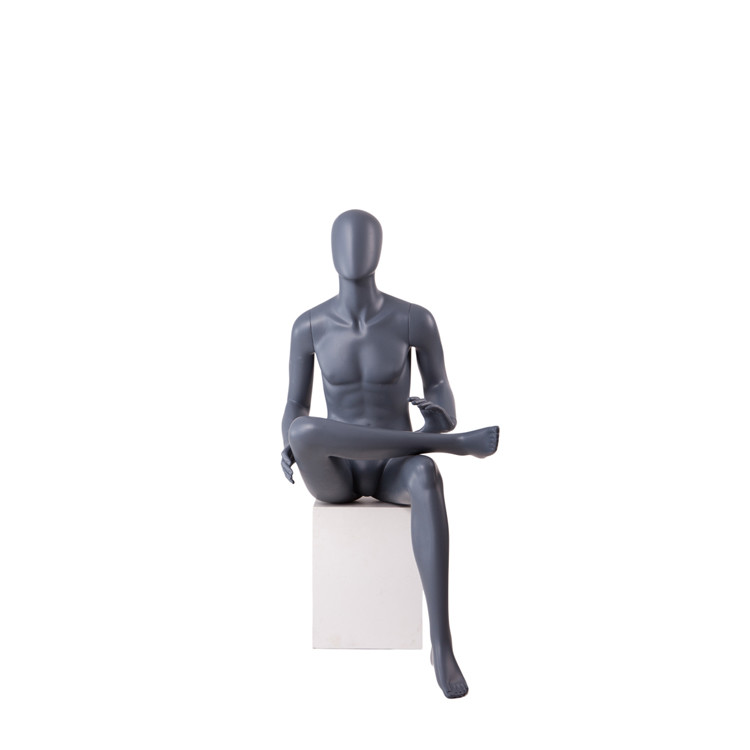 KENT-J Abstract full body mannequin muscle male sitting mannequin