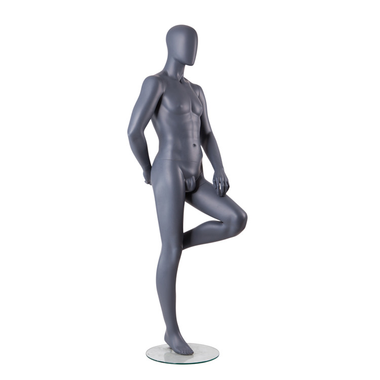 KENT-I Black male mannequin full body decorative mannequin for clothes display