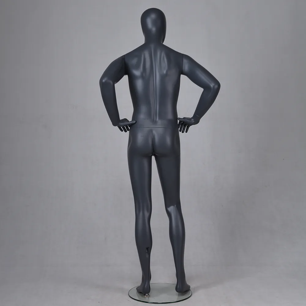 IAN-6 Fiberglass fashion male mannequin full body nude model for shop window