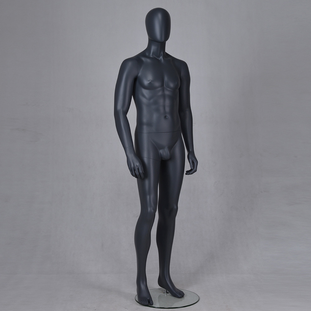 IAN-4 New style window display full body black male mannequin