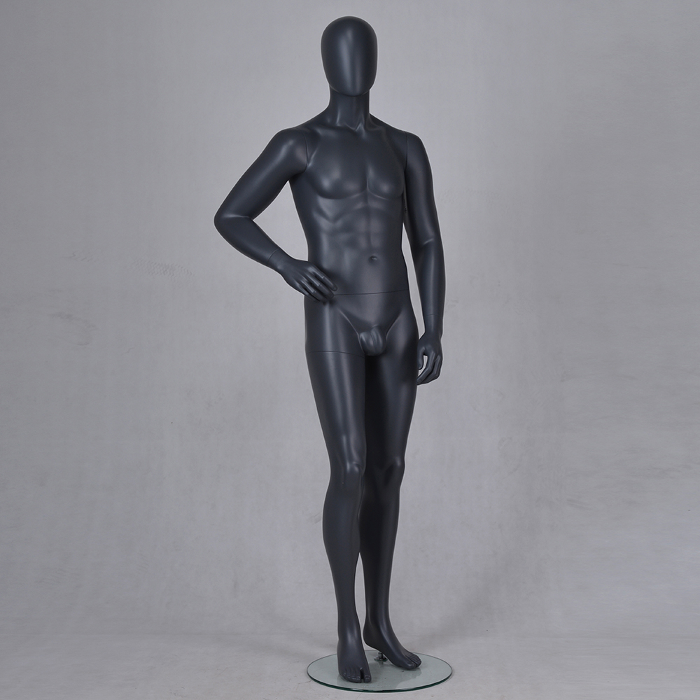 IAN-3 Black abstract male mannequin cloth full body men suit display mannequin