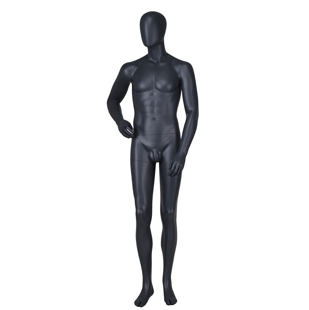 IAN-3 Black abstract male mannequin cloth full body men suit display mannequin