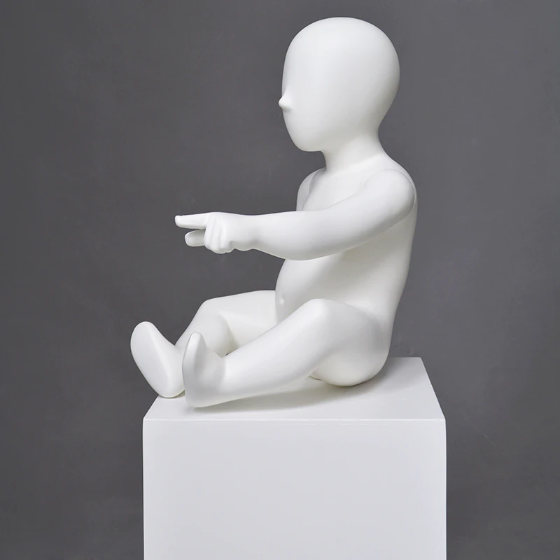 PRIM-226 Lovely kids baby sitting mannequin for display