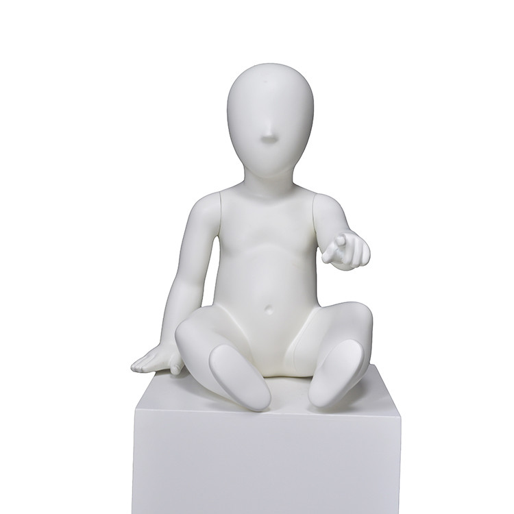 PRIM-226 Lovely kids baby sitting mannequin for display