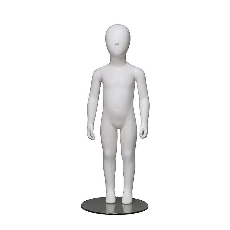 PRIM-225 Staringht standing fashion girls mannequin for store display kids mannequin