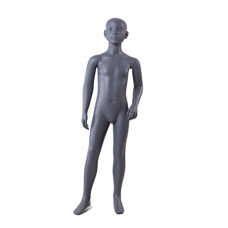 BC-KIDS-F Hot sale black children mannequin full body fiberglass mannequin for child clothes
