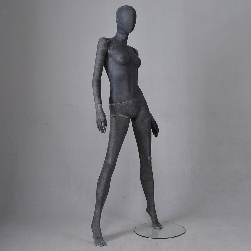 MPF01 Fashion design vintage female mannequin standing ladies dress display mannequin