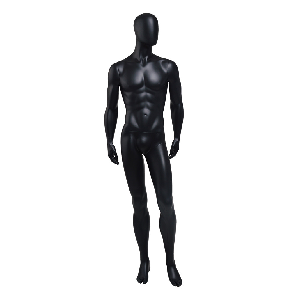 CM-38 Customized fashion model mannequin black male model mannequin