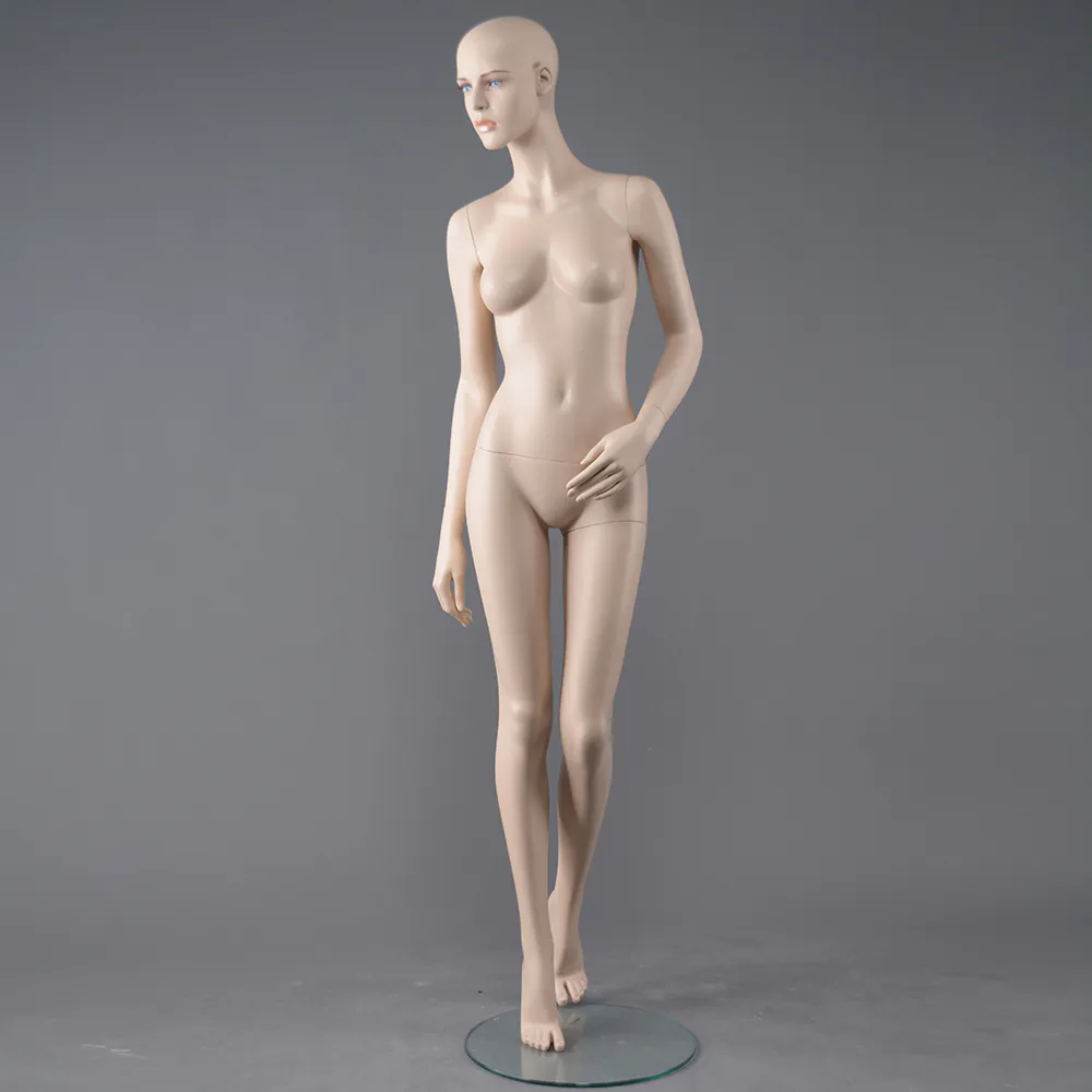 RMF-4 Cusotm female full body mannequin skin color for display