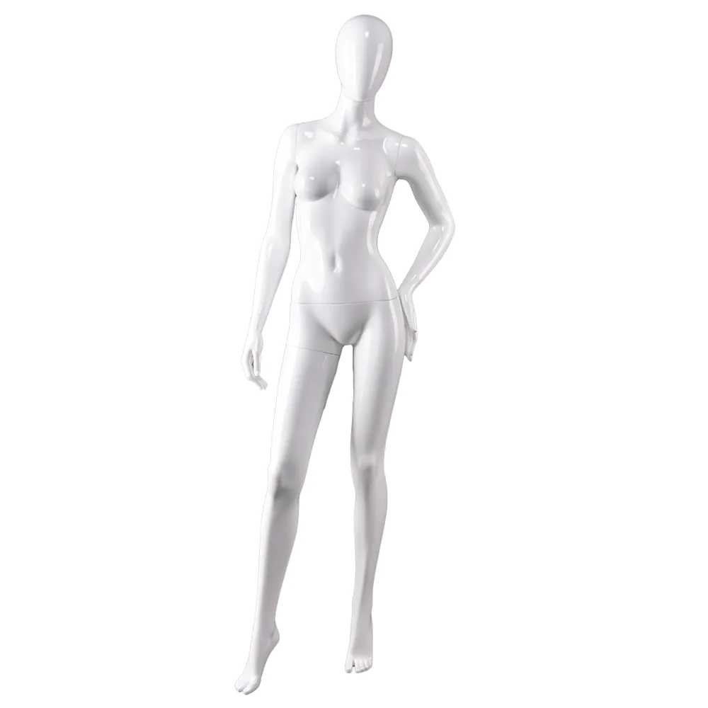 AS-6 Full body stand economic environmental plastic ABS mannequin,clothes shop manikin for sale