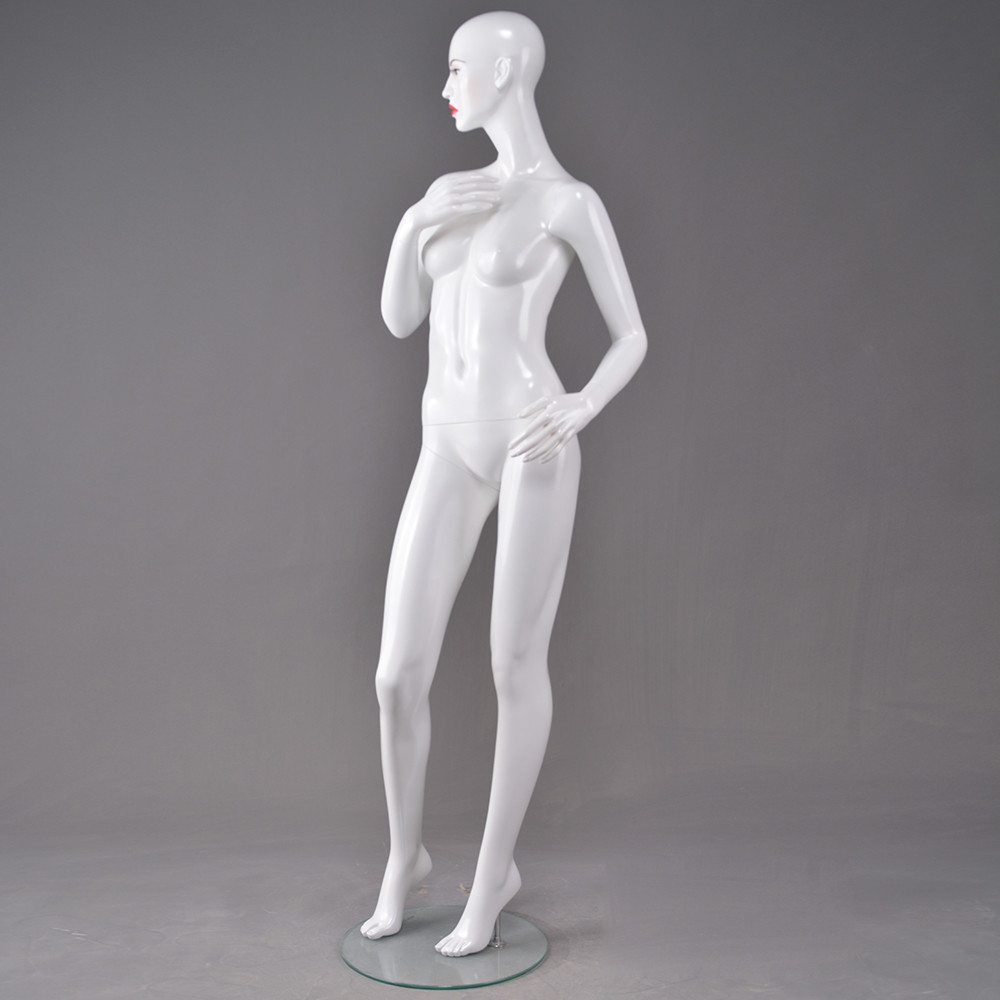 Dior-2 Realistic full body female fiberglass mannequin for window display mannequin