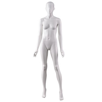 FION-2 Matte white female abstract mannequin for fashion window display mannequins