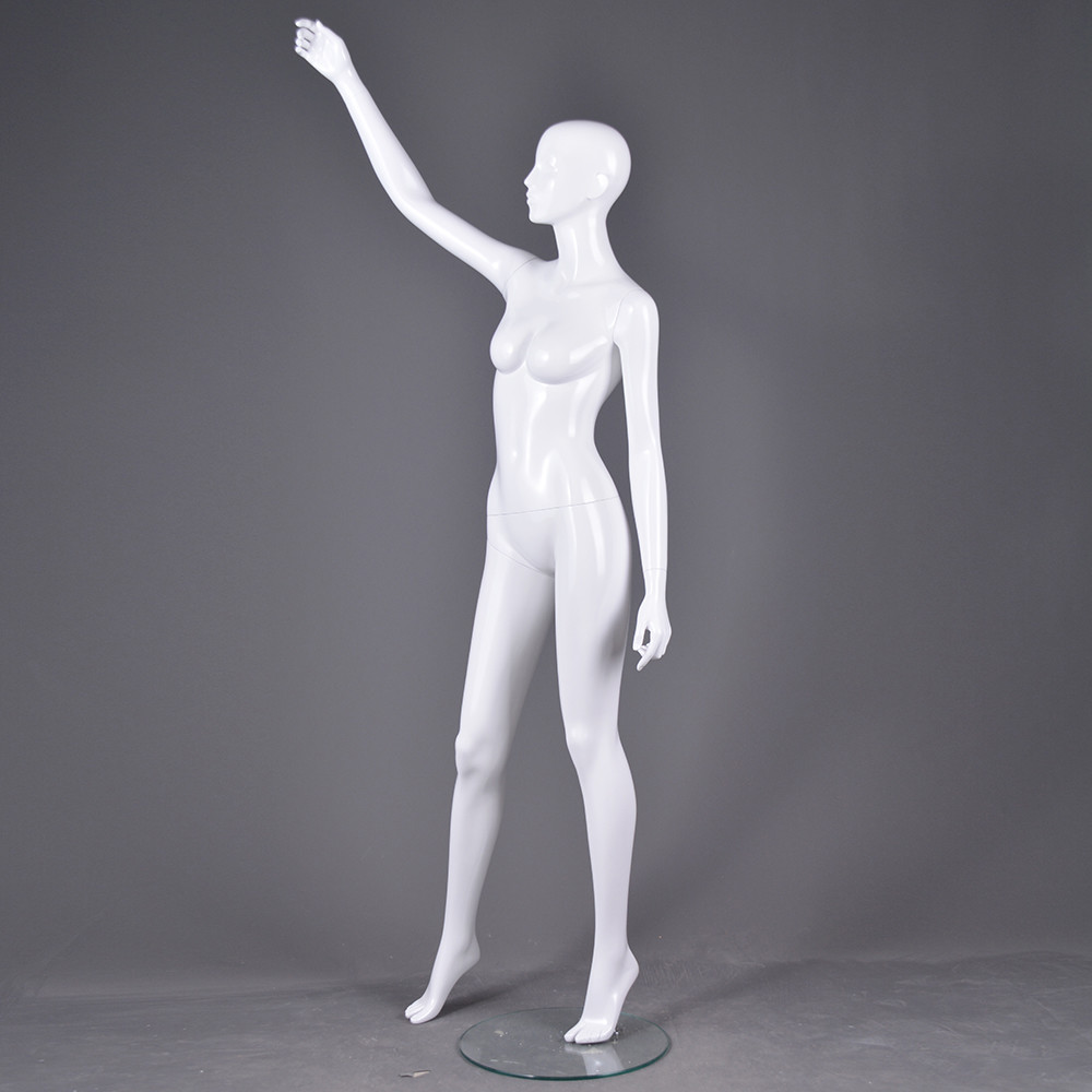 RNF-2 Ssexy full body style female mannequins glossy white ifelike dummy for retail store display