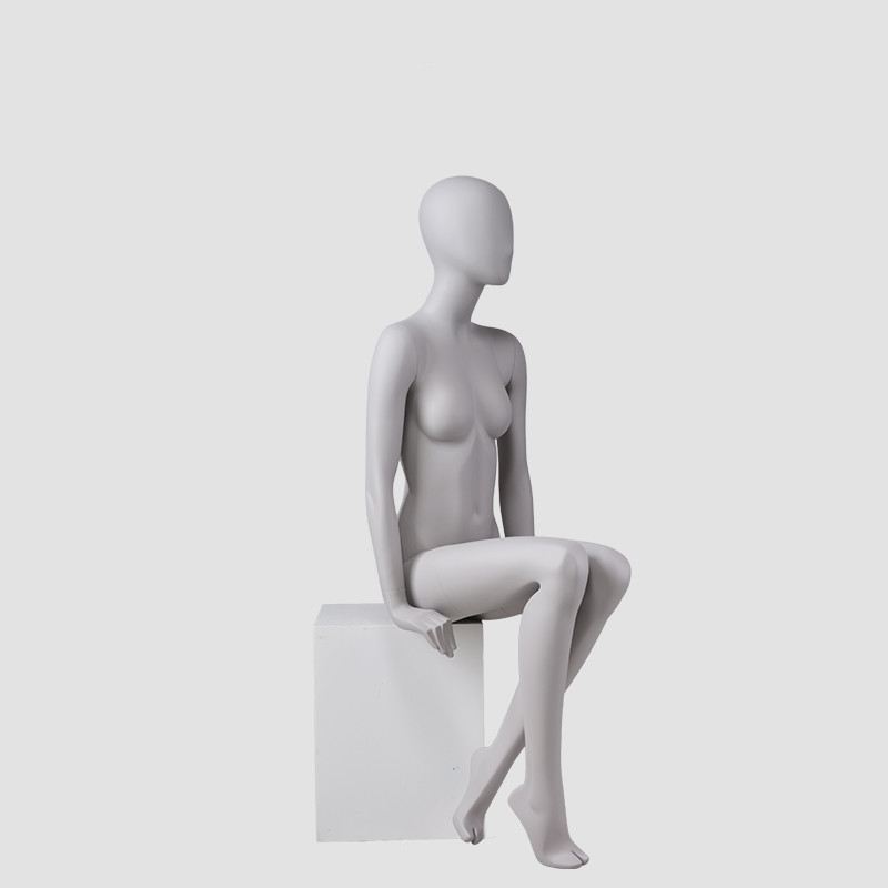 90-S9 Female full body mannequin sitting women dummy manufacturer for retail store display