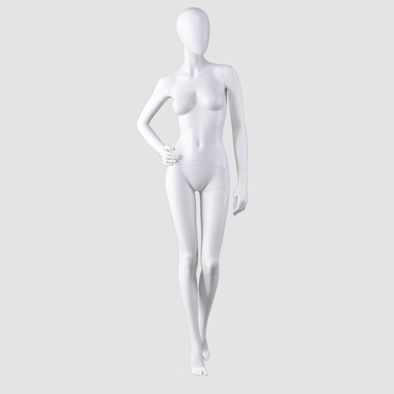 AS-1 fashion full female mannequin plastic  white lady mannikin for dresses