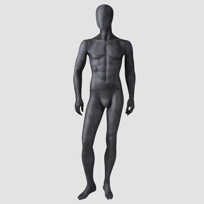 MPM-4 Sex mannequin male full body maniqui black male mannequin with faceless head