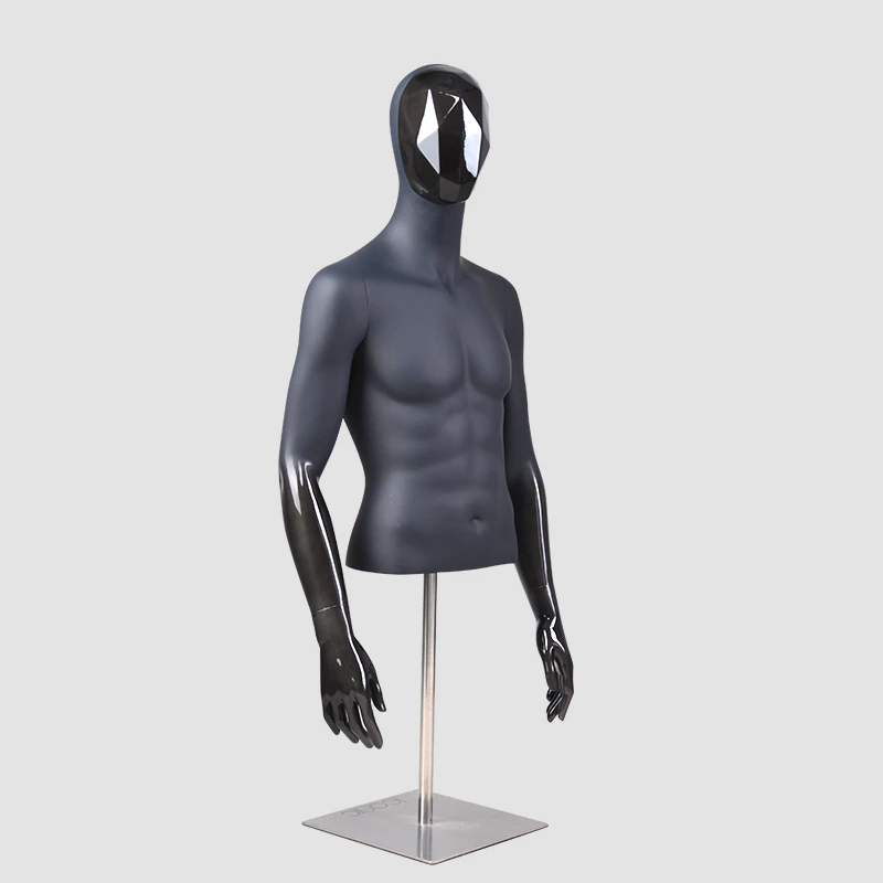 FJ-3 Custom brand mannequin hald body mannequin male upper mannequin torso