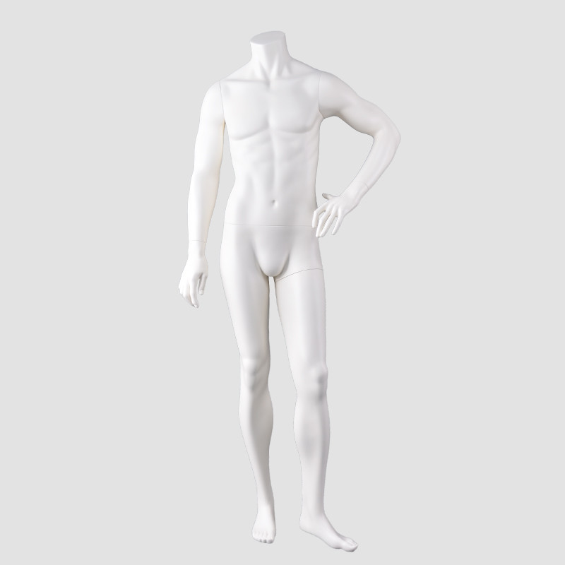 JB-5 Full body men dummy headless male garment dummy mannequin for window display