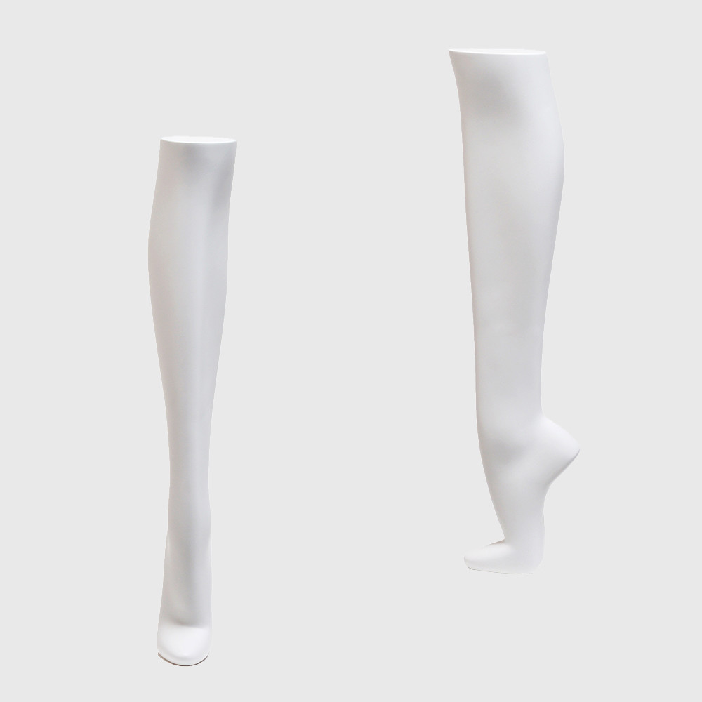 Foot display for long socks female mannequin foot