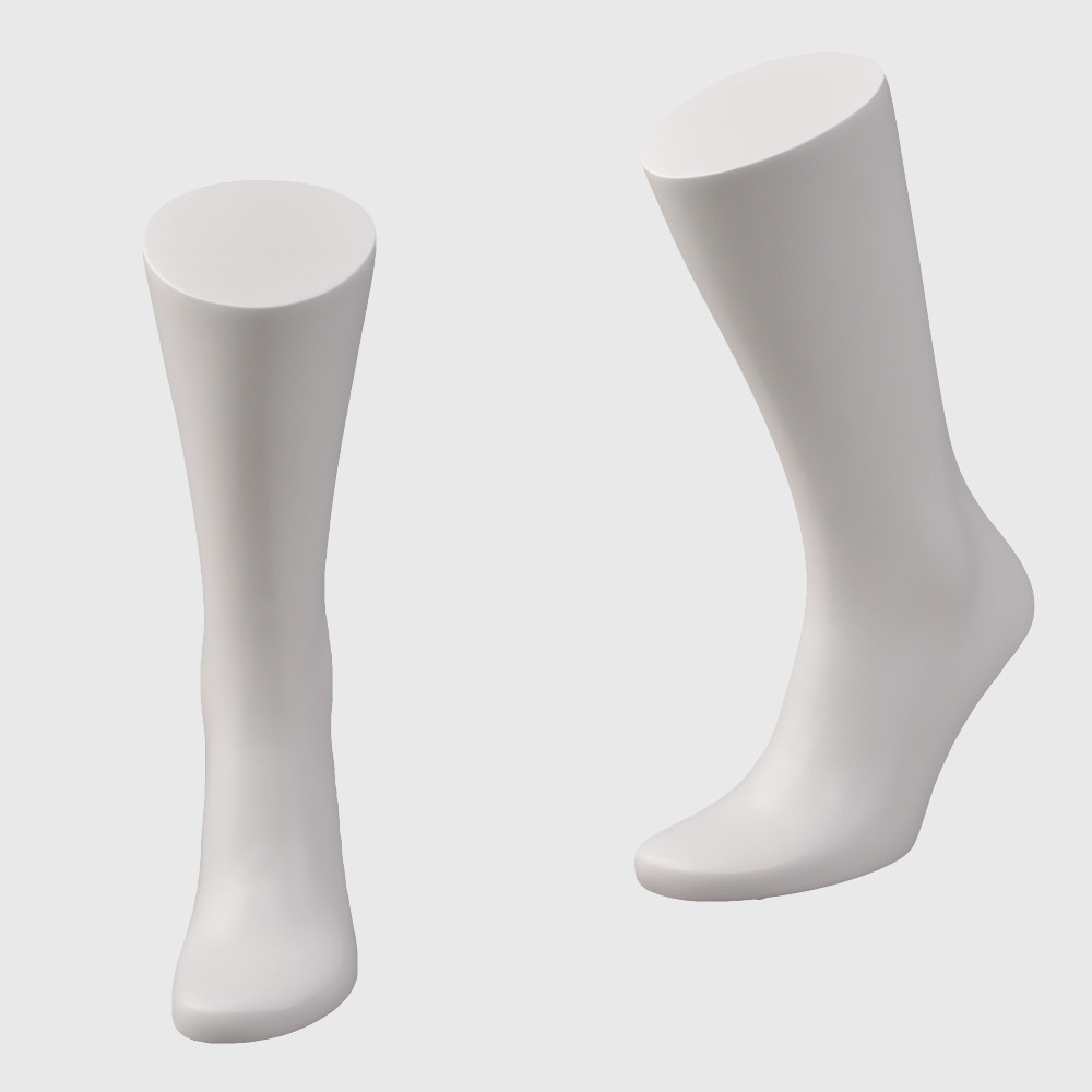 Male sock mannequin foot with magnet stand
