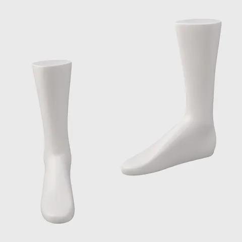 Female mannequin foot sock display mannequin model