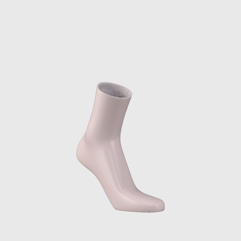 Skin color hollow out female mannequin foot