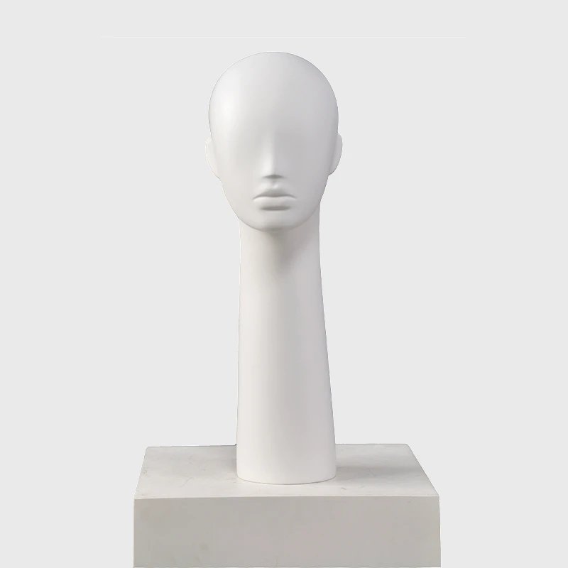 Long mannequin head female