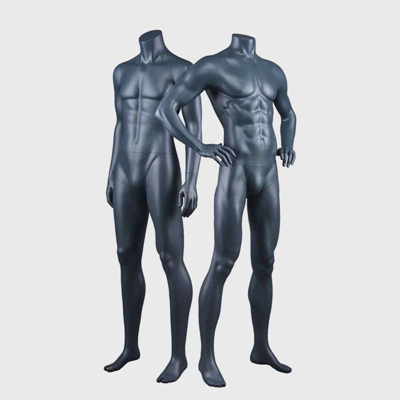 Strong muscular mannequin male full body fitness muscled mannequin