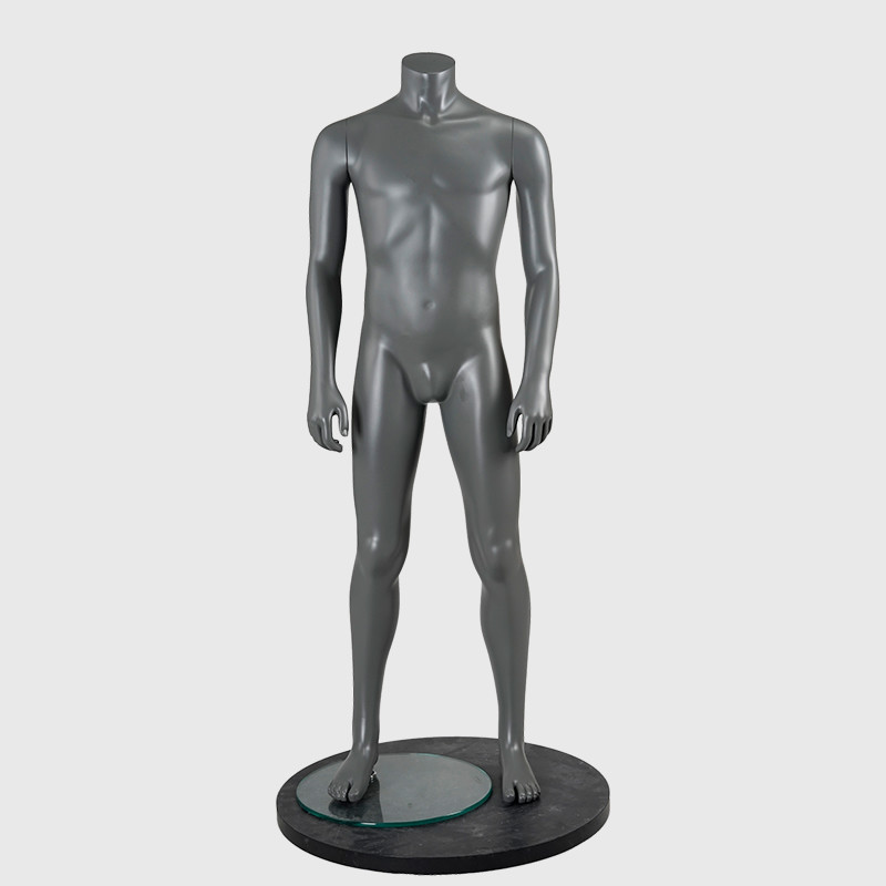 Standing headless muscle man male mannequin full body sports mannequin