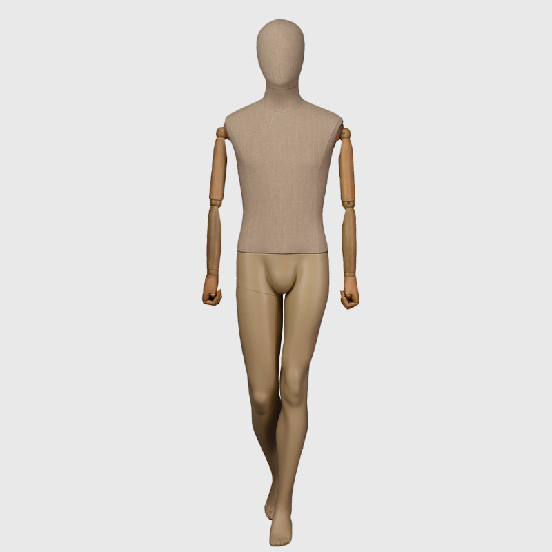 Fashion designer full body movable mannequin male