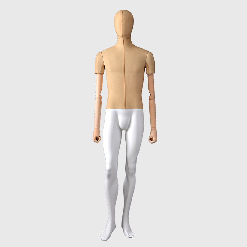 Fabric covered mannequins man full male mannequins for sale used