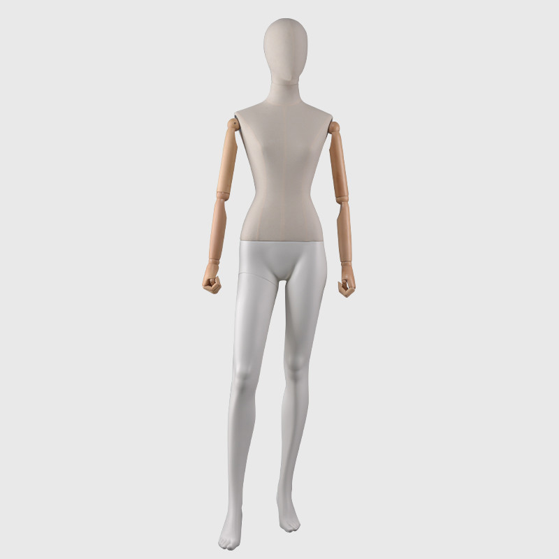 Standing slim female mannequin used mannequins for sale
