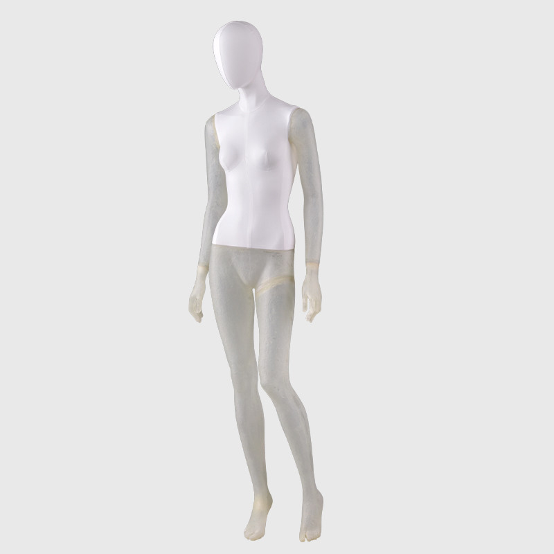 New design transparent mannequin female mannequins womens