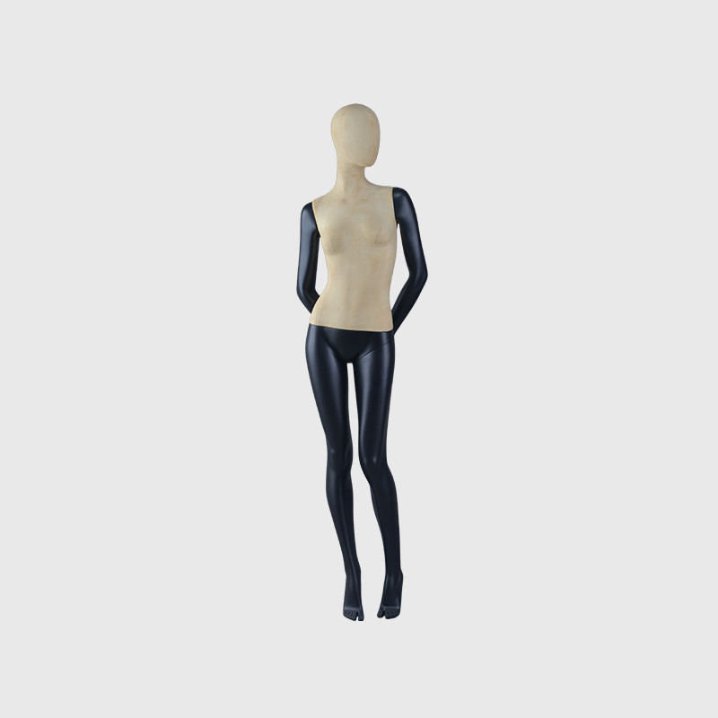 Custom black mannequin female full body used female mannequins