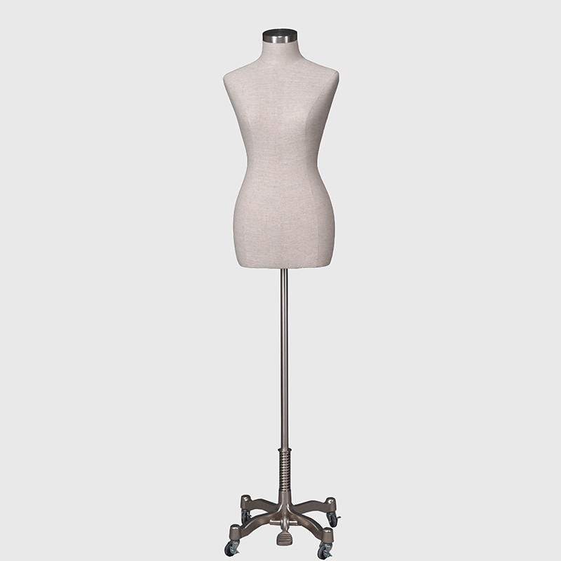 Fabric female mannequin dress form dummy torso mannequin