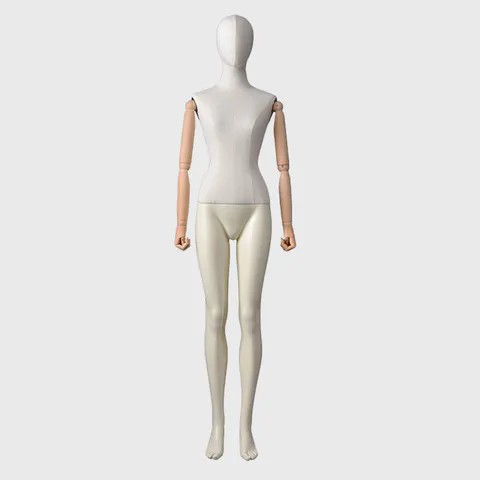 Full body female dress form mannequin
