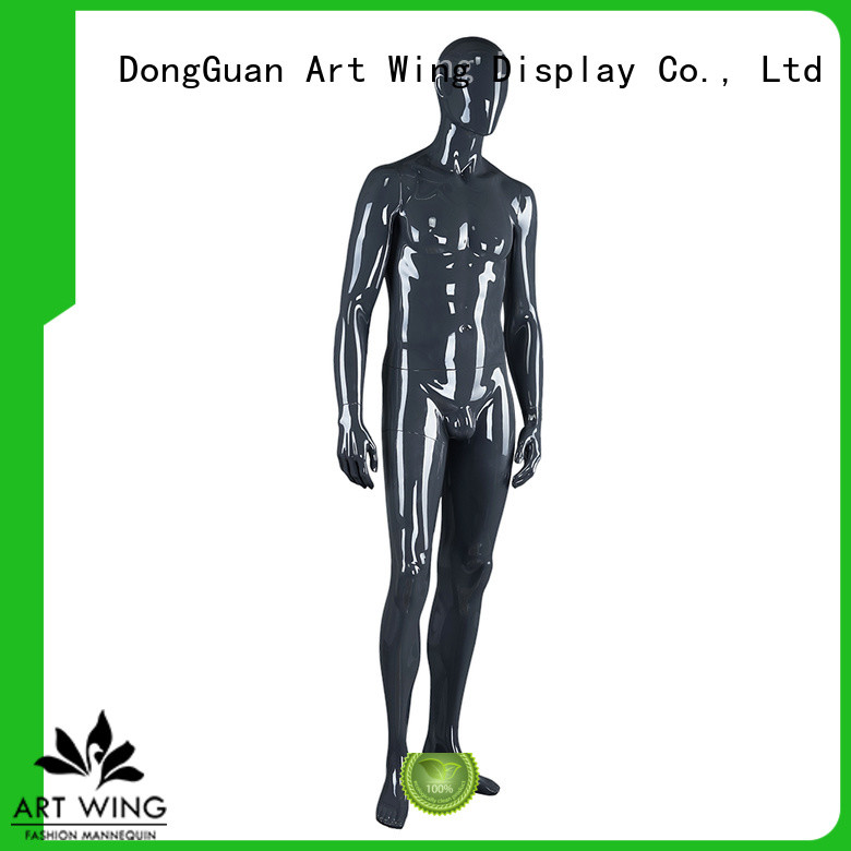 reliable black glossy mannequin series for mall Art Wing